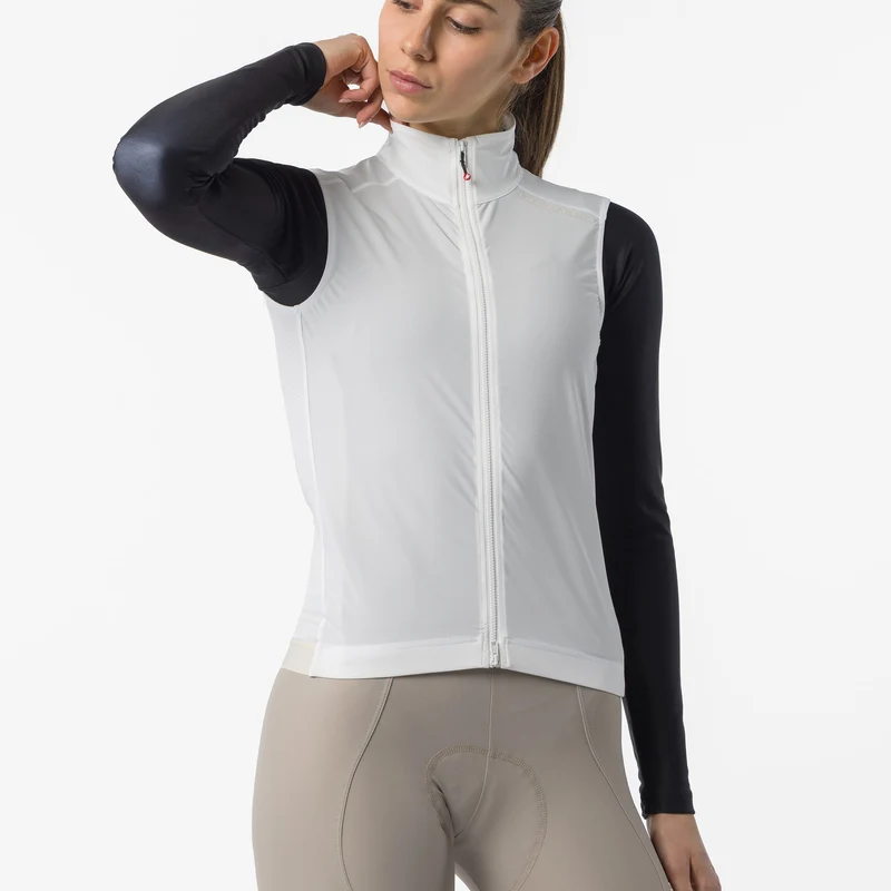 Gilet donna Castelli Espresso 2 - Bianco