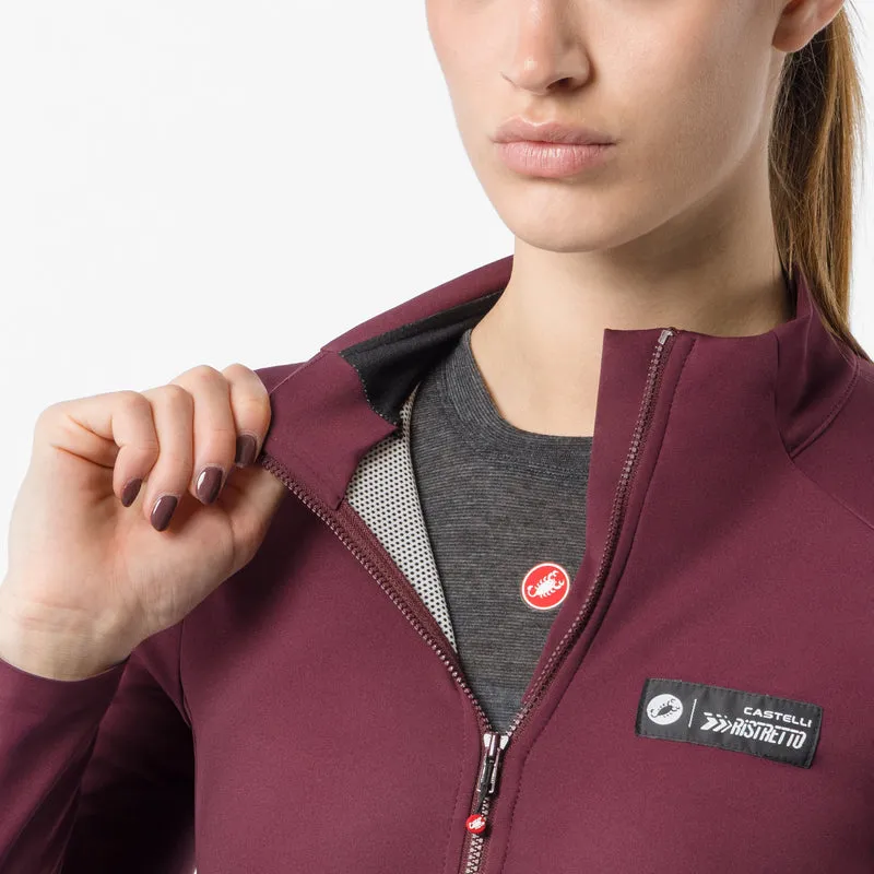 Giacca donna Castelli Sweetspot - Bordeaux