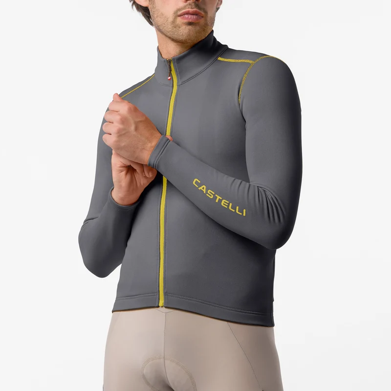 Maglia maniche lunghe Castelli Unlimited Trail 2 - Grigio chiaro