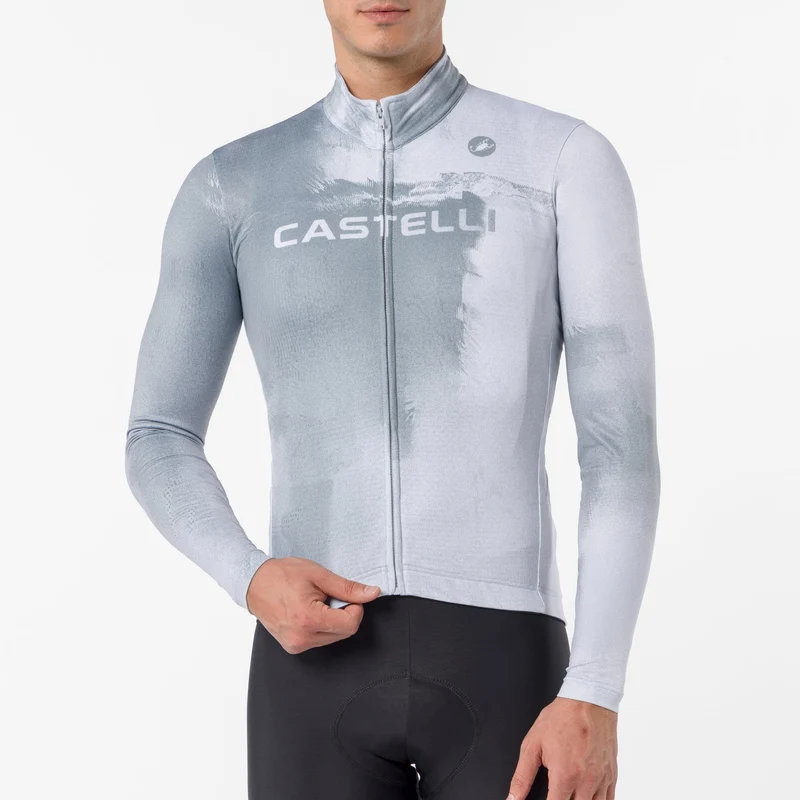 Maglia maniche lunghe Castelli Nebula Thermal - Grigio
