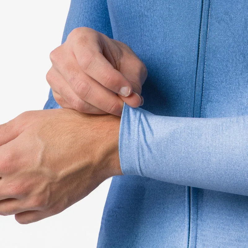 Maglia maniche lunghe Castelli Nebula Thermal - Blu