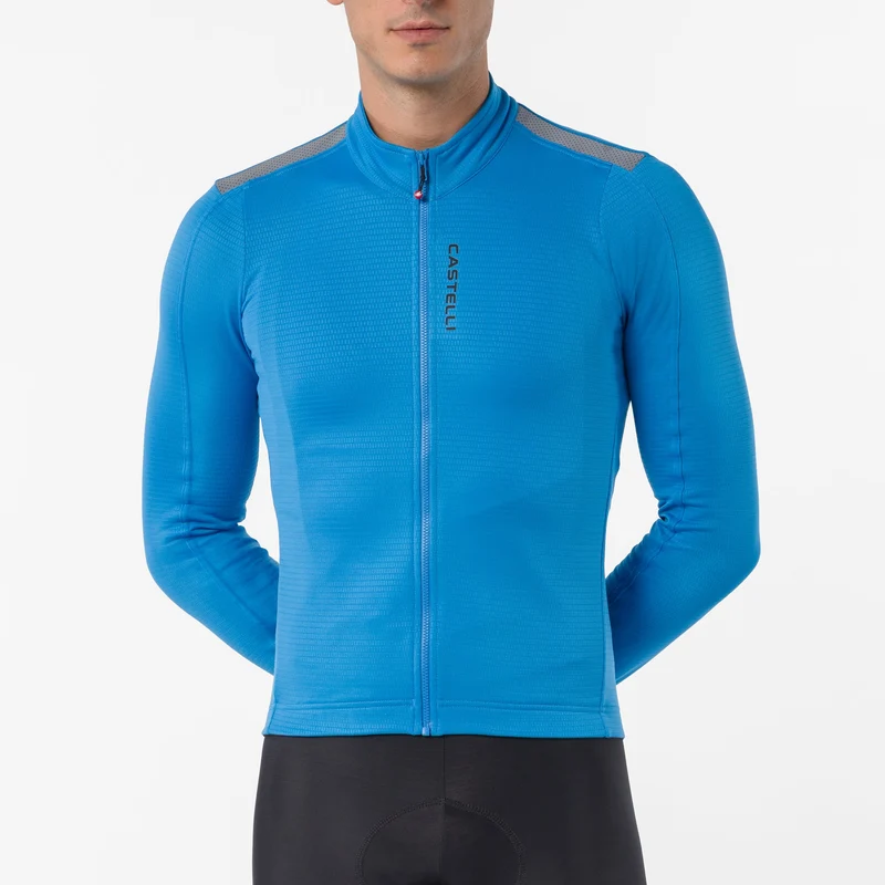 Maglia maniche lunghe Castelli Puro 4.1 - Blu