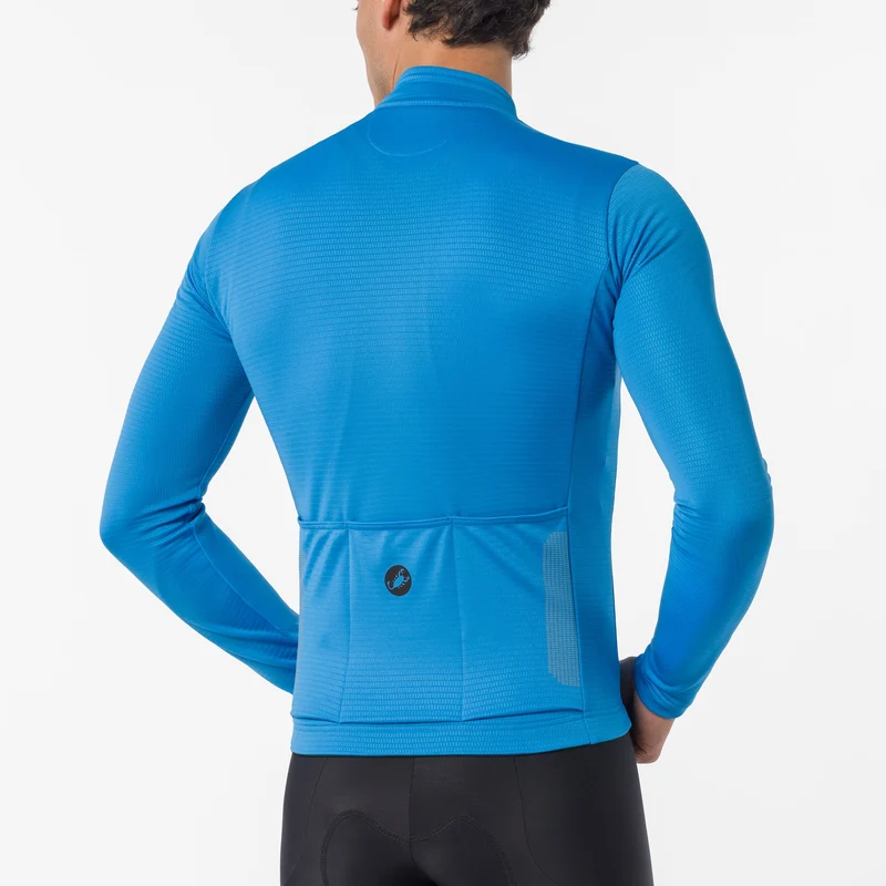 Maglia maniche lunghe Castelli Puro 4.1 - Blu