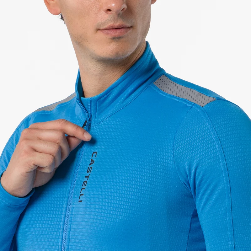 Maglia maniche lunghe Castelli Puro 4.1 - Blu