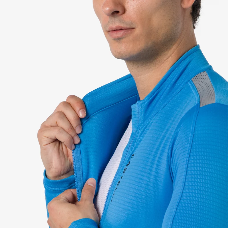 Maglia maniche lunghe Castelli Puro 4.1 - Blu