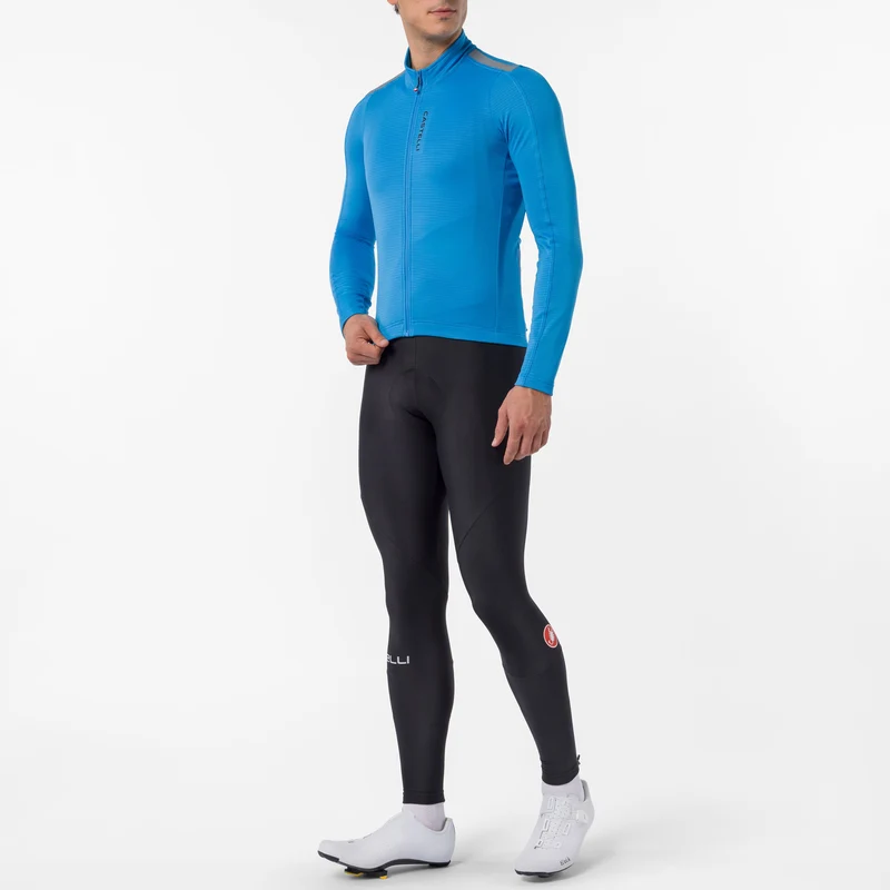 Maglia maniche lunghe Castelli Puro 4.1 - Blu
