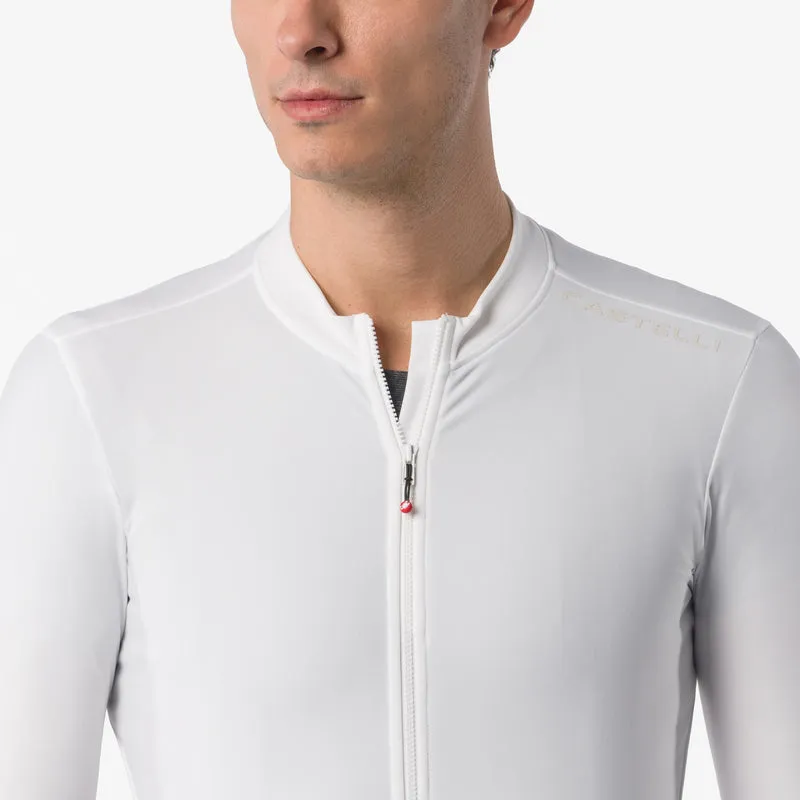 Maglia maniche lunghe Castelli Espresso Thermal 2 - Bianco