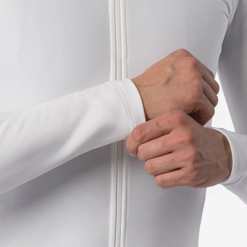 Maglia maniche lunghe Castelli Espresso Thermal 2 - Bianco