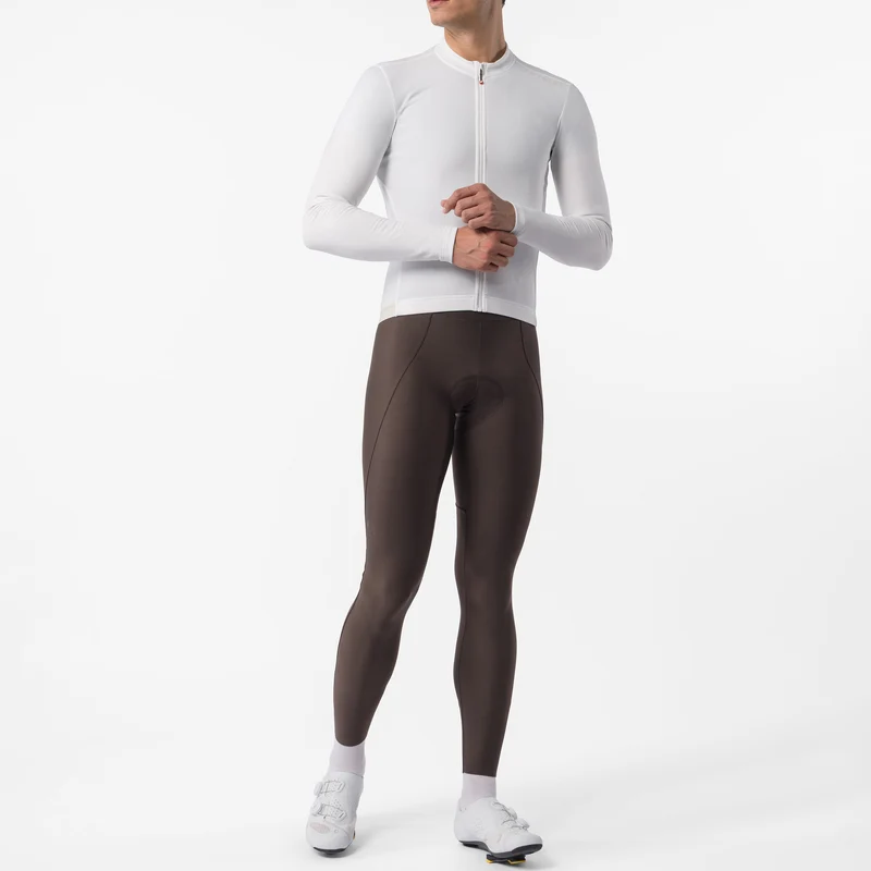 Maglia maniche lunghe Castelli Espresso Thermal 2 - Bianco