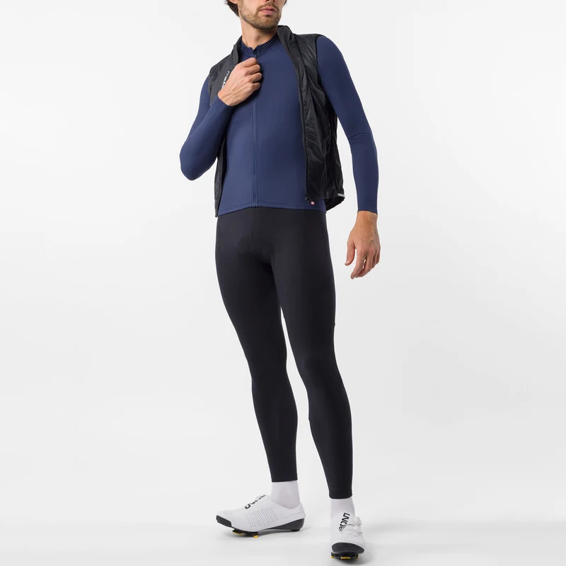 Maglia maniche lunghe Castelli Thermowoven - Blu