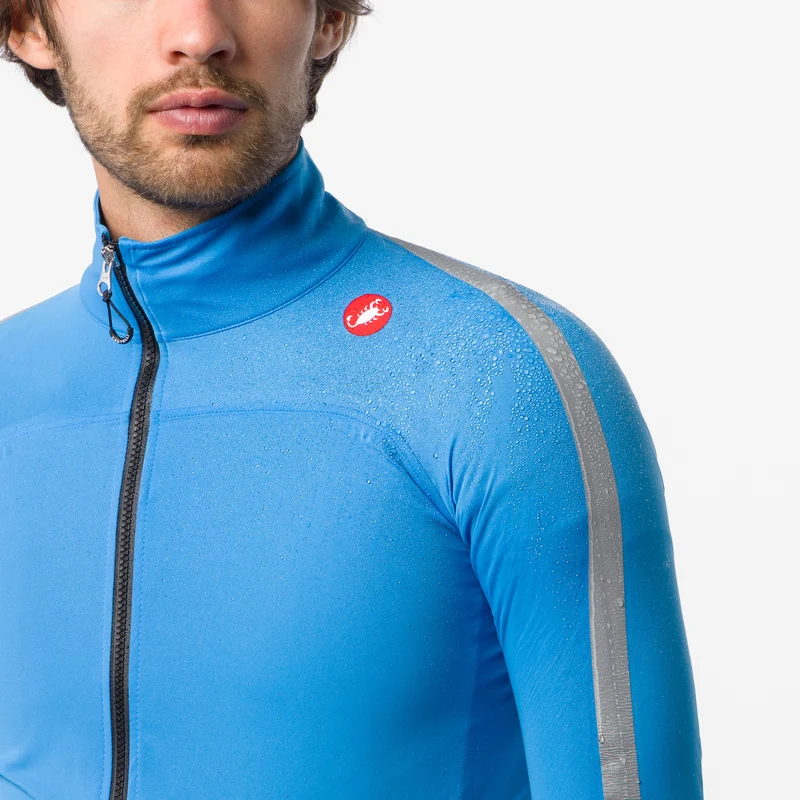 Mantellina Castelli Ultra Rain Cape - Blu