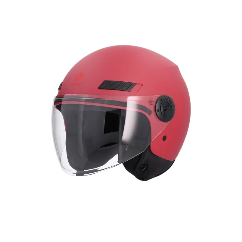 SHIRO HELMETS SH-62 KIOTO CASCHI DI MOTO MONOCROMO ROSSO OPACO