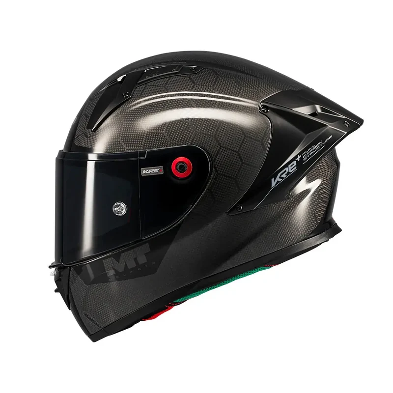 MT KRE PLUS S CARBON INTEGRALE PURE A1 CASCHI DI MOTO BRILLANTE