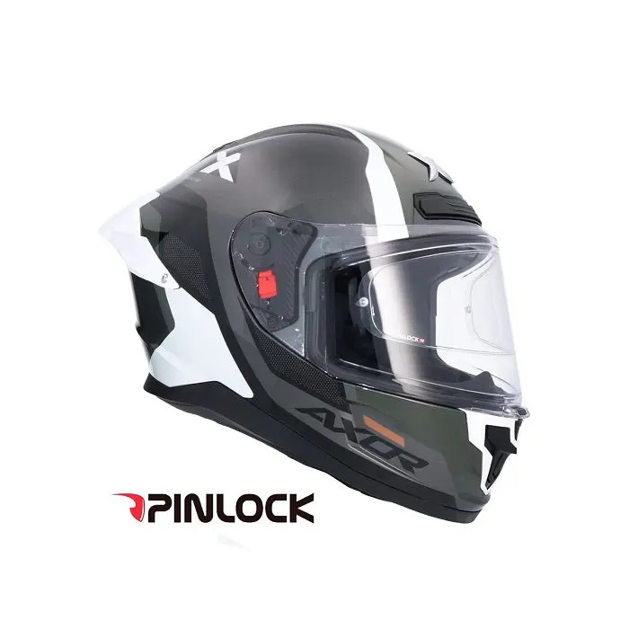 AXOR SABER SPARK CASCHI DI MOTO BIANCO PERLATO GRIGIO