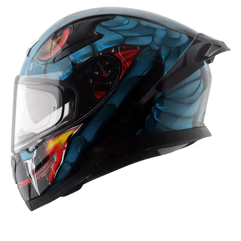 AXOR APEX VENOMOUS DV INTEGRALE CASCHI DI MOTO NERO BLU