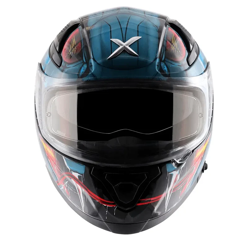 AXOR APEX VENOMOUS DV INTEGRALE CASCHI DI MOTO NERO BLU