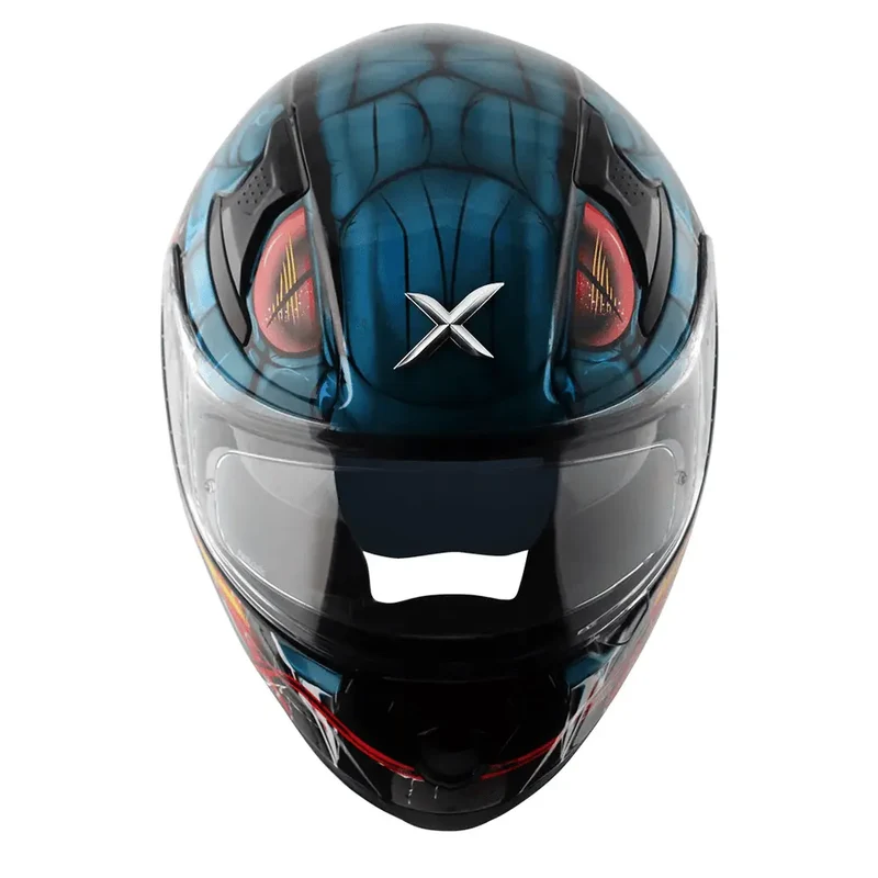 AXOR APEX VENOMOUS DV INTEGRALE CASCHI DI MOTO NERO BLU