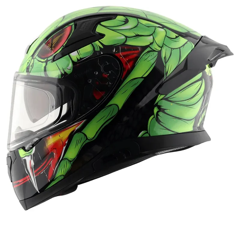 AXOR APEX VENOMOUS DV INTEGRALE CASCHI DI MOTO NERO VERDE