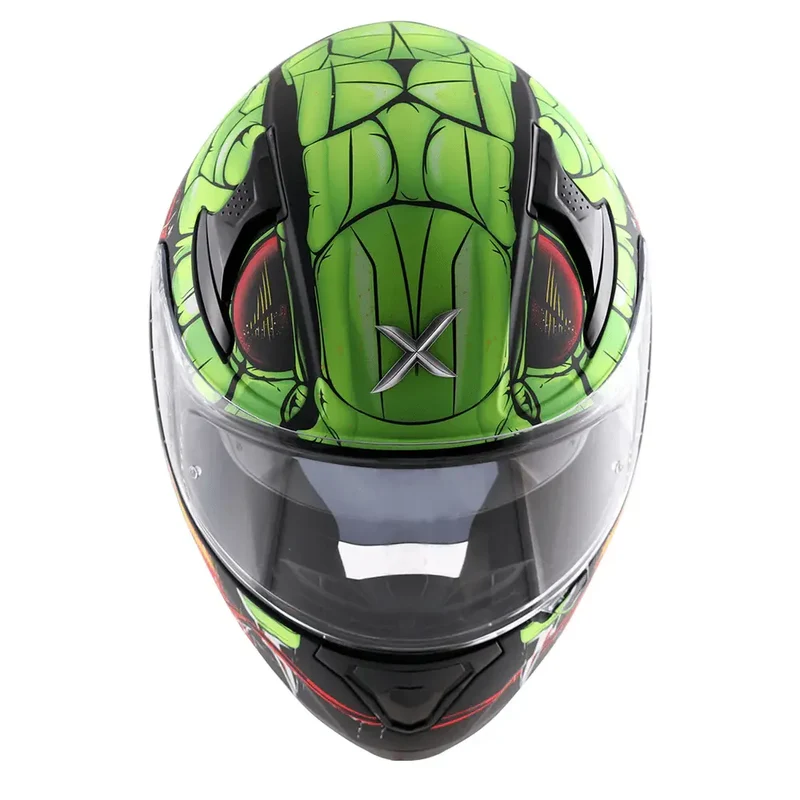 AXOR APEX VENOMOUS DV INTEGRALE CASCHI DI MOTO NERO VERDE