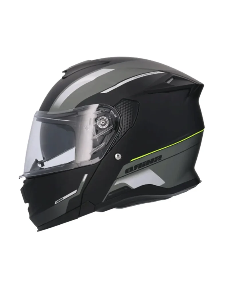 SHIRO HELMETS DISCOVER ROYAL CASCHI DI MOTO VERDE OPACO