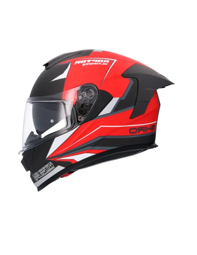 SHIRO HELMETS RAPTOR ULTIMATE CASCHI DI MOTO ROSSO OPACO