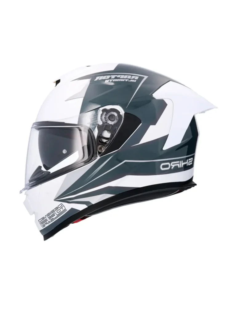 SHIRO HELMETS RAPTOR ULTIMATE CASCHI DI MOTO BIANCO BLU