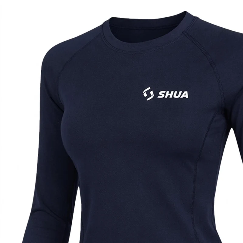 SHUA CORE CAMICIA DI MOTO DONNA NAVY BLU