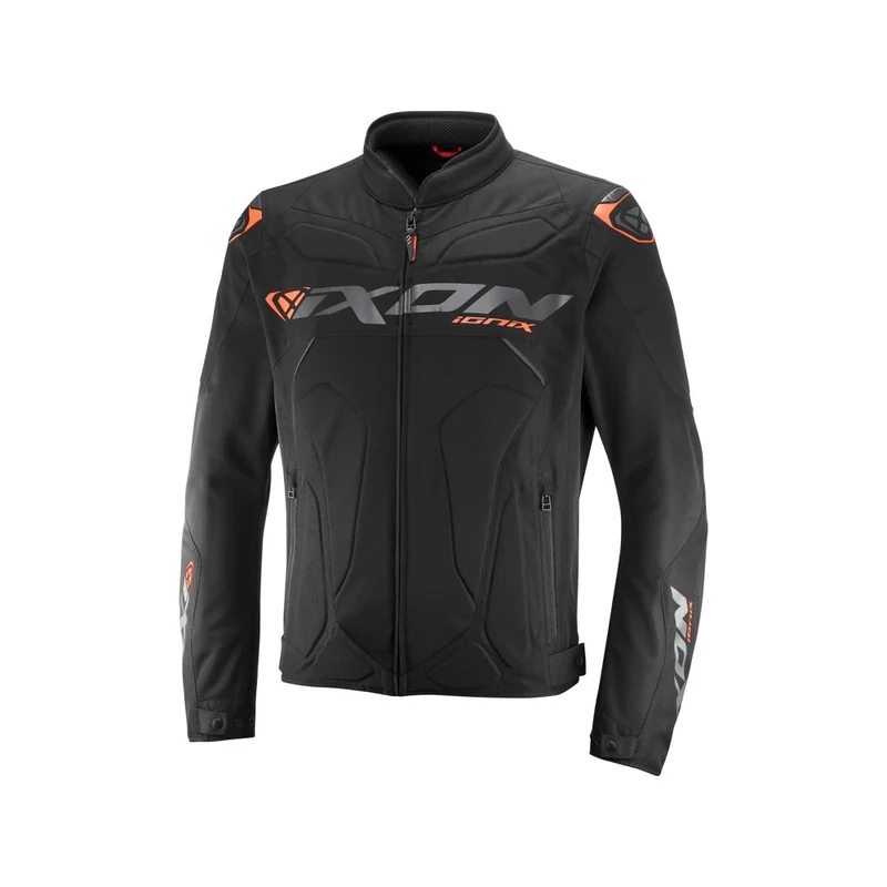 GIUBBOTTO TSUTO UOMO IXON IONIX NERO-ANTRACITE-ARANCIONE