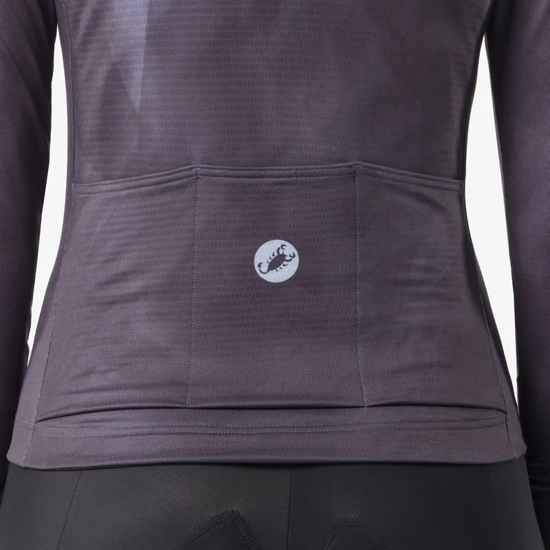 Maglia maniche lunghe donna Castelli Prismatic - Grigio