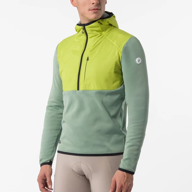 Felpa Castelli Unltd Roam - Verde chiaro