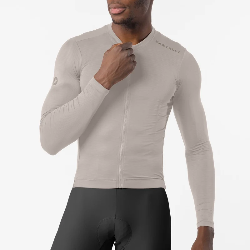 Maglia maniche lunghe Castelli Espresso 2 - Beige