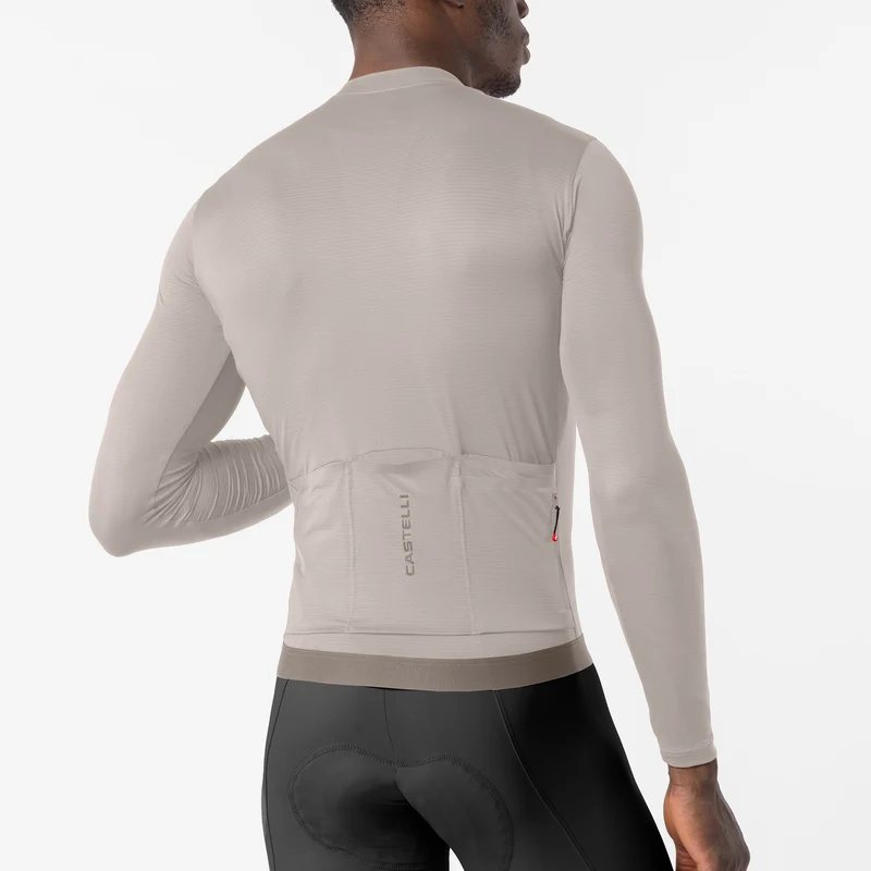 Maglia maniche lunghe Castelli Espresso 2 - Beige