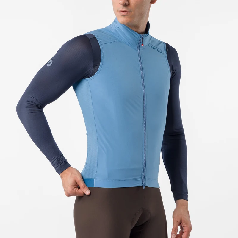 Gilet Castelli Espresso 2 - Blu