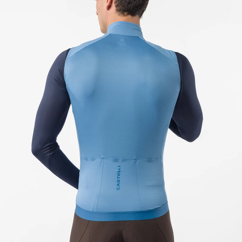 Gilet Castelli Espresso 2 - Blu