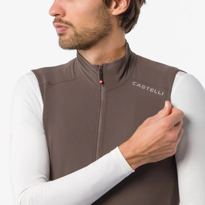 Gilet Castelli Espresso 2 - Marrone