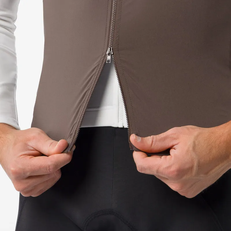 Gilet Castelli Espresso 2 - Marrone