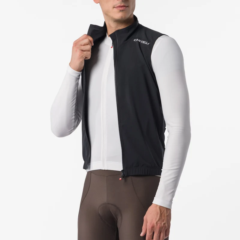 Gilet Castelli Espresso 2 - Nero bianco