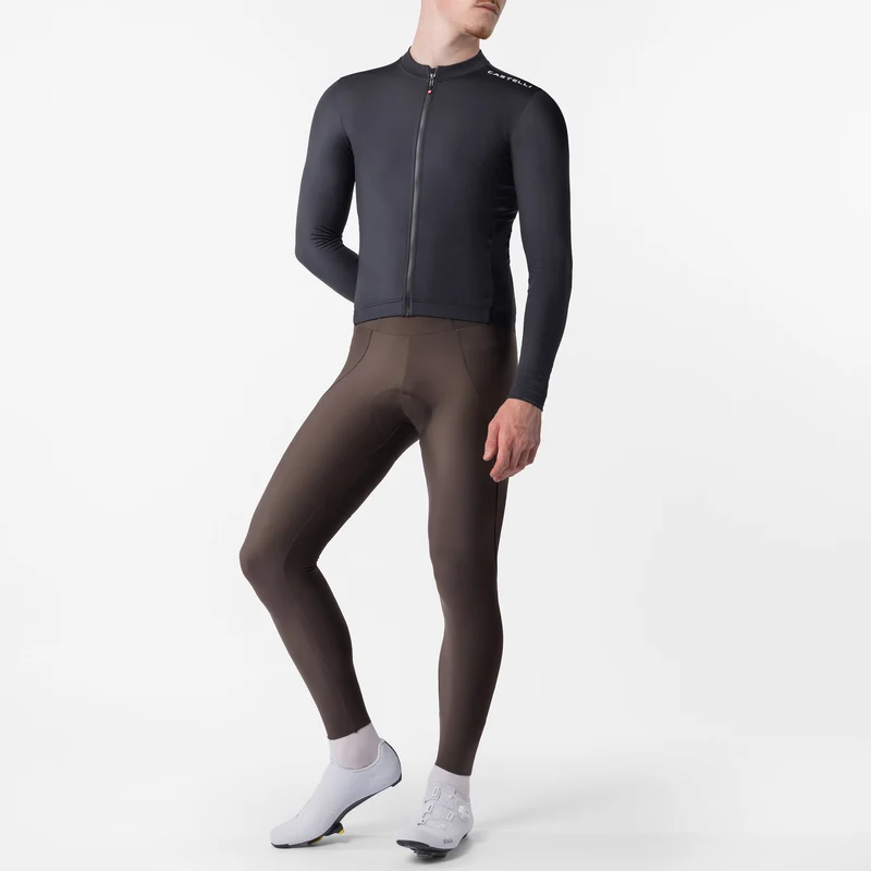 Maglia maniche lunghe Castelli Espresso Thermal 2 - Nero
