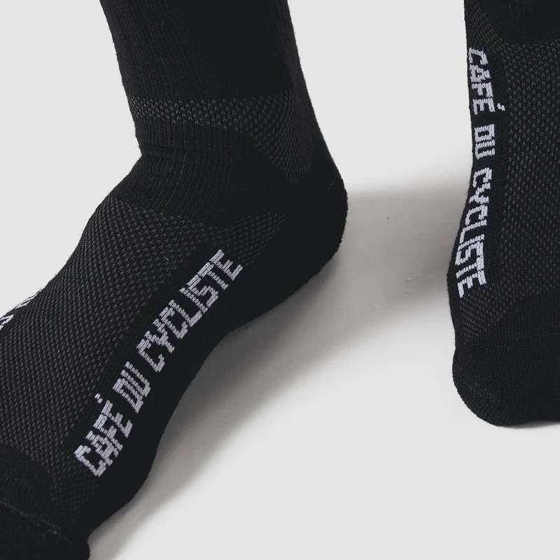 Calze Cafe du Cycliste Primaloft - Nero