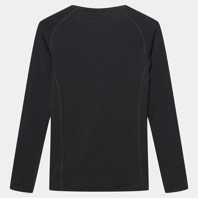Maglia intima maniche lunghe Cafe du cycliste Coline - Nero