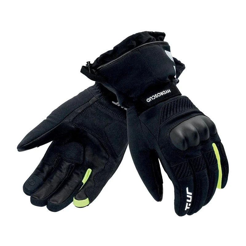 GUANTO UOMO T-UR G-TWO PRO HYDROSCUD NERO-GIALLO FLUO