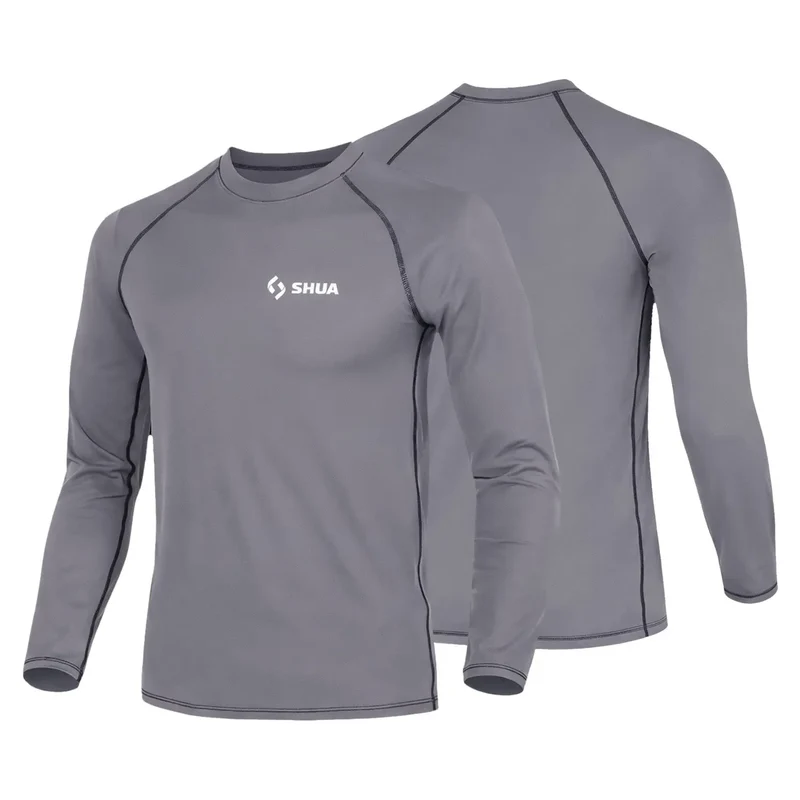 SHUA CORE CAMICIA DI MOTO UOMO GRIGIO