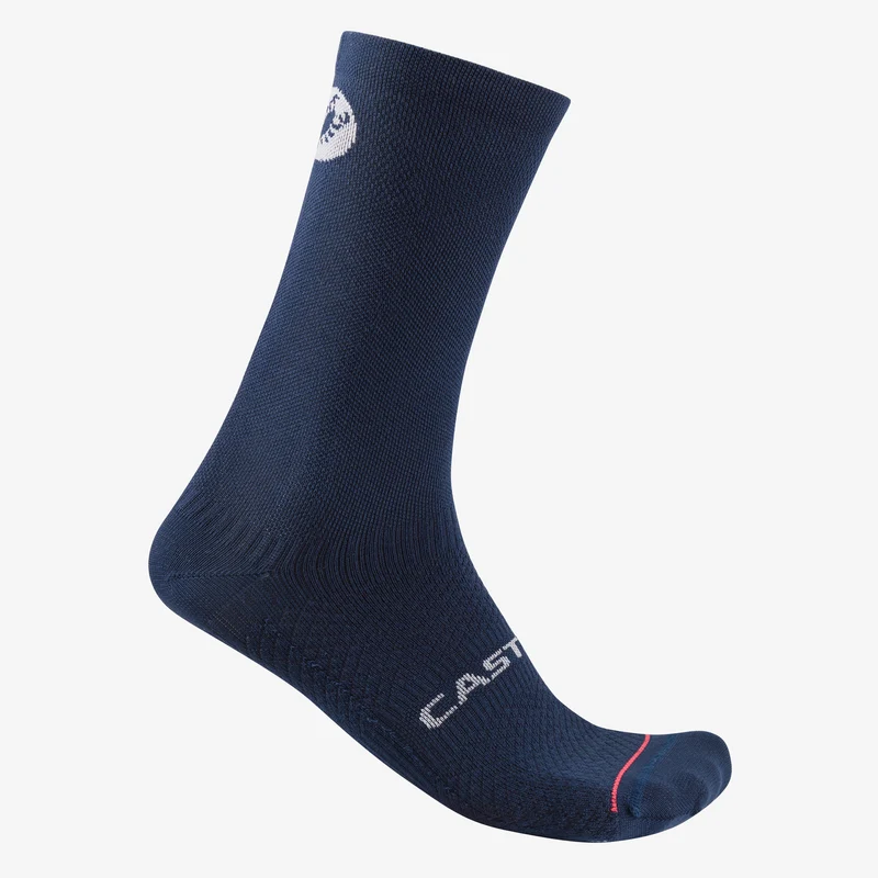 Calze Castelli Scorpion Logo 20 Thermal - Blu