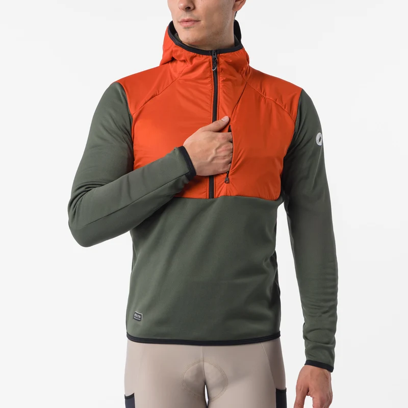 Felpa Castelli Unltd Roam - Arancio