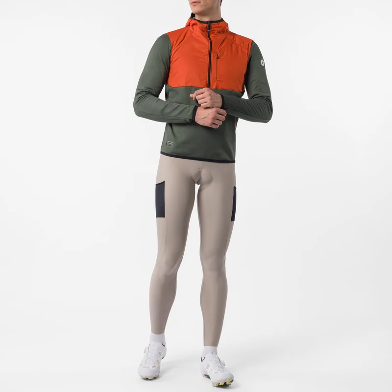 Felpa Castelli Unltd Roam - Arancio