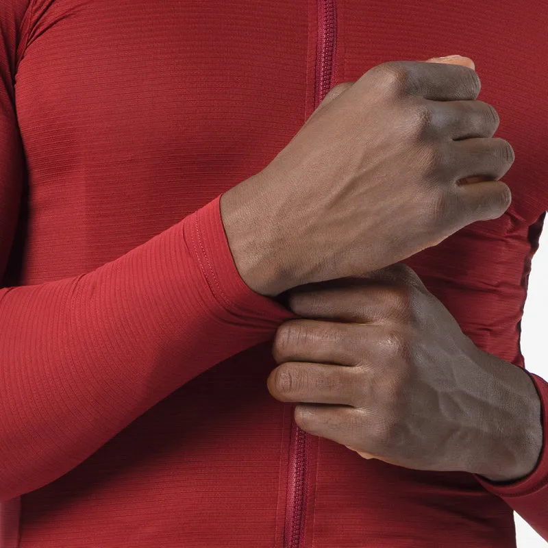 Maglia maniche lunghe Castelli Espresso 2 - Rosso