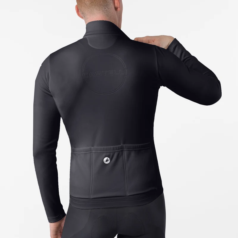 Maglia maniche lunghe Castelli Competizione Thermal - Nero