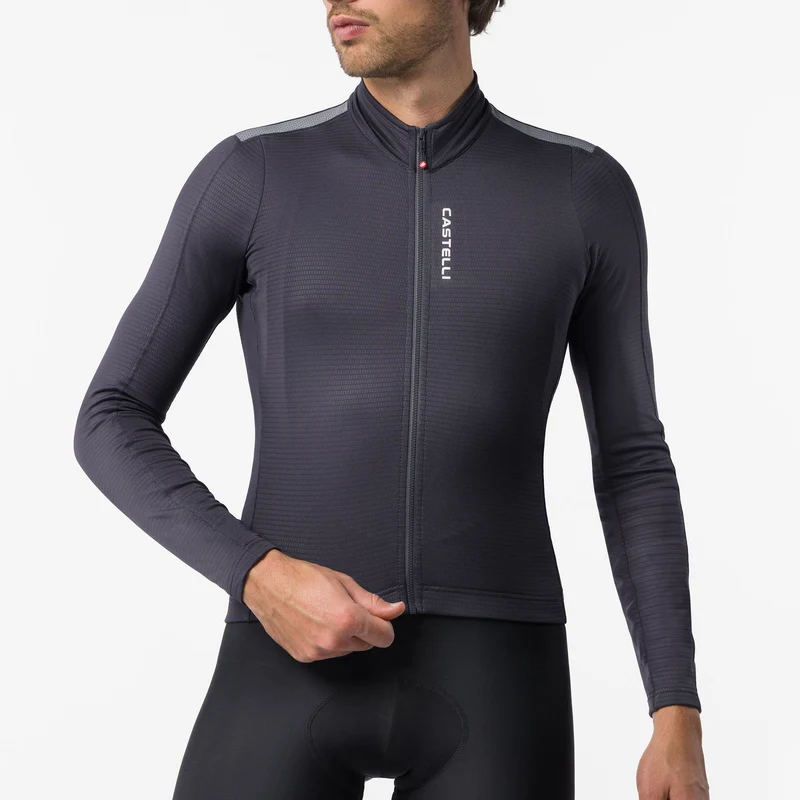 Maglia maniche lunghe Castelli Puro 4.1 - Grigio