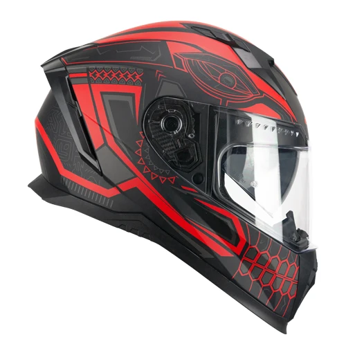 CASCO INTEGRALE CGM 311A BLAST MONO NERO ROSSO OPACO