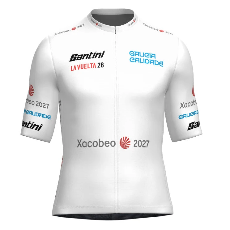 Maglia Santini Bianca Vuelta Espana 2026
